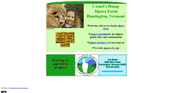 Desktop Screenshot of camelshumpalpacafarm.com